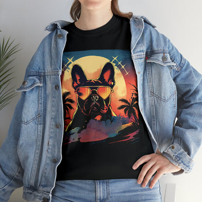 Cool Frenchie - Unisex Cotton T-Shirt