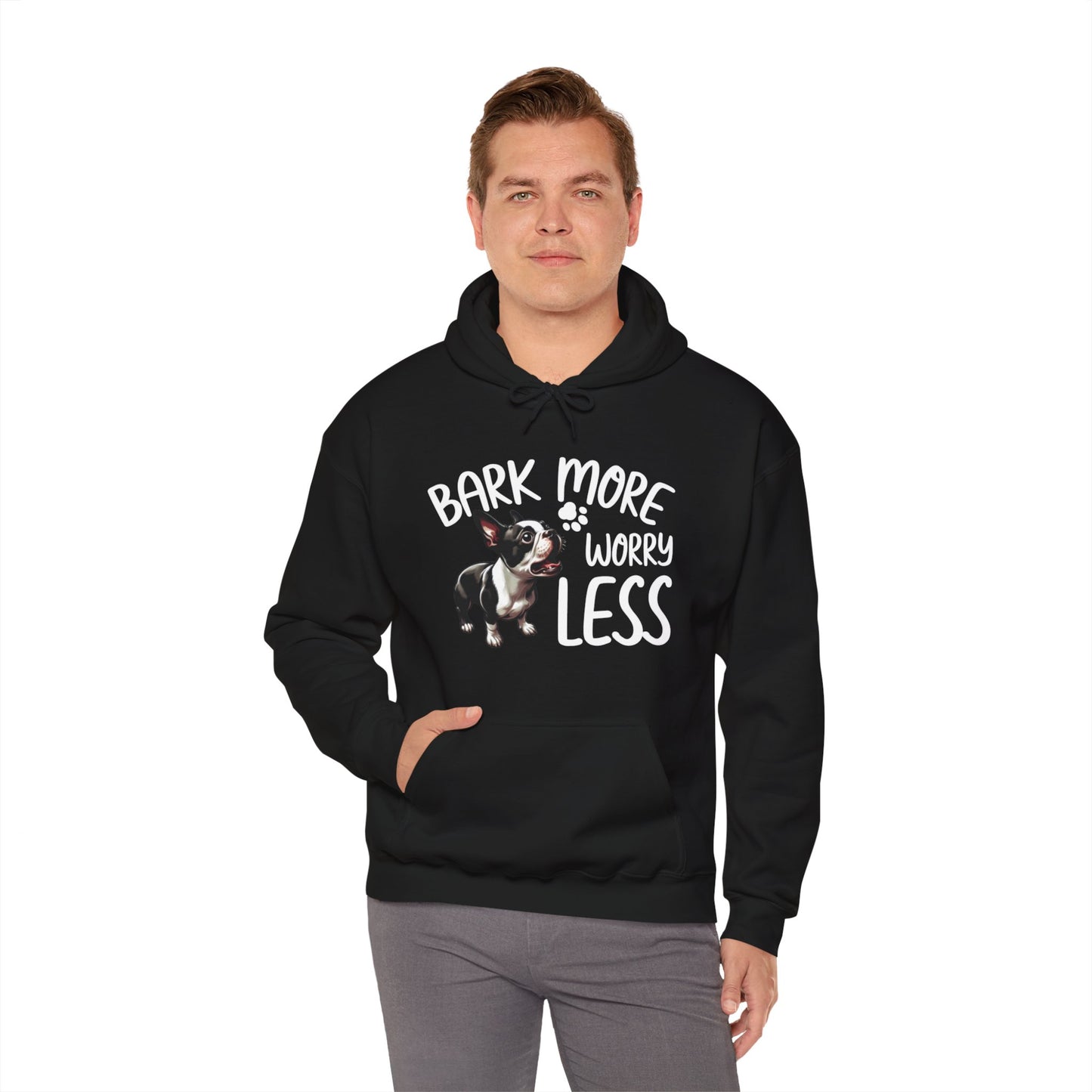 Ike - Unisex Hoodie for Boston Terrier lovers