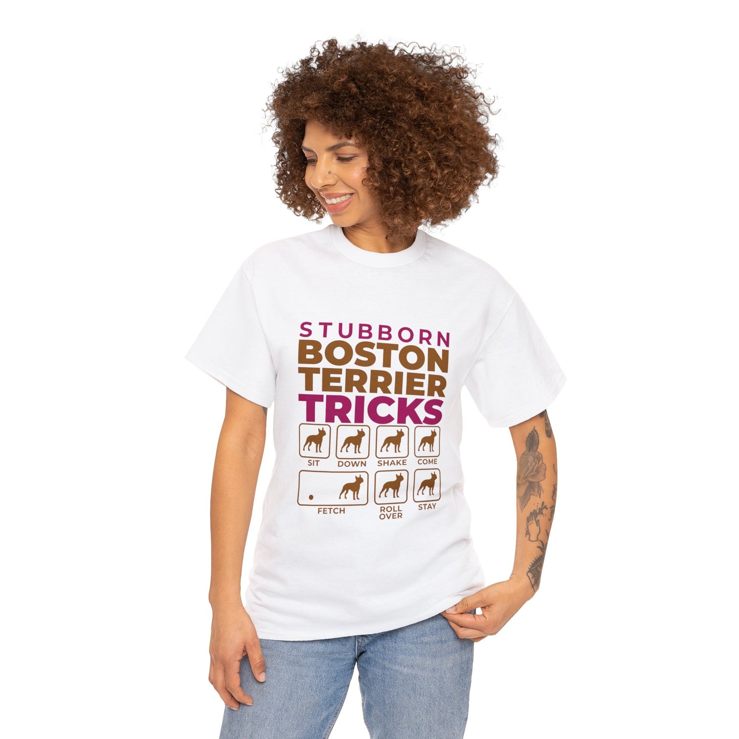 Beau - Unisex Tshirts for Boston Terrier Lovers