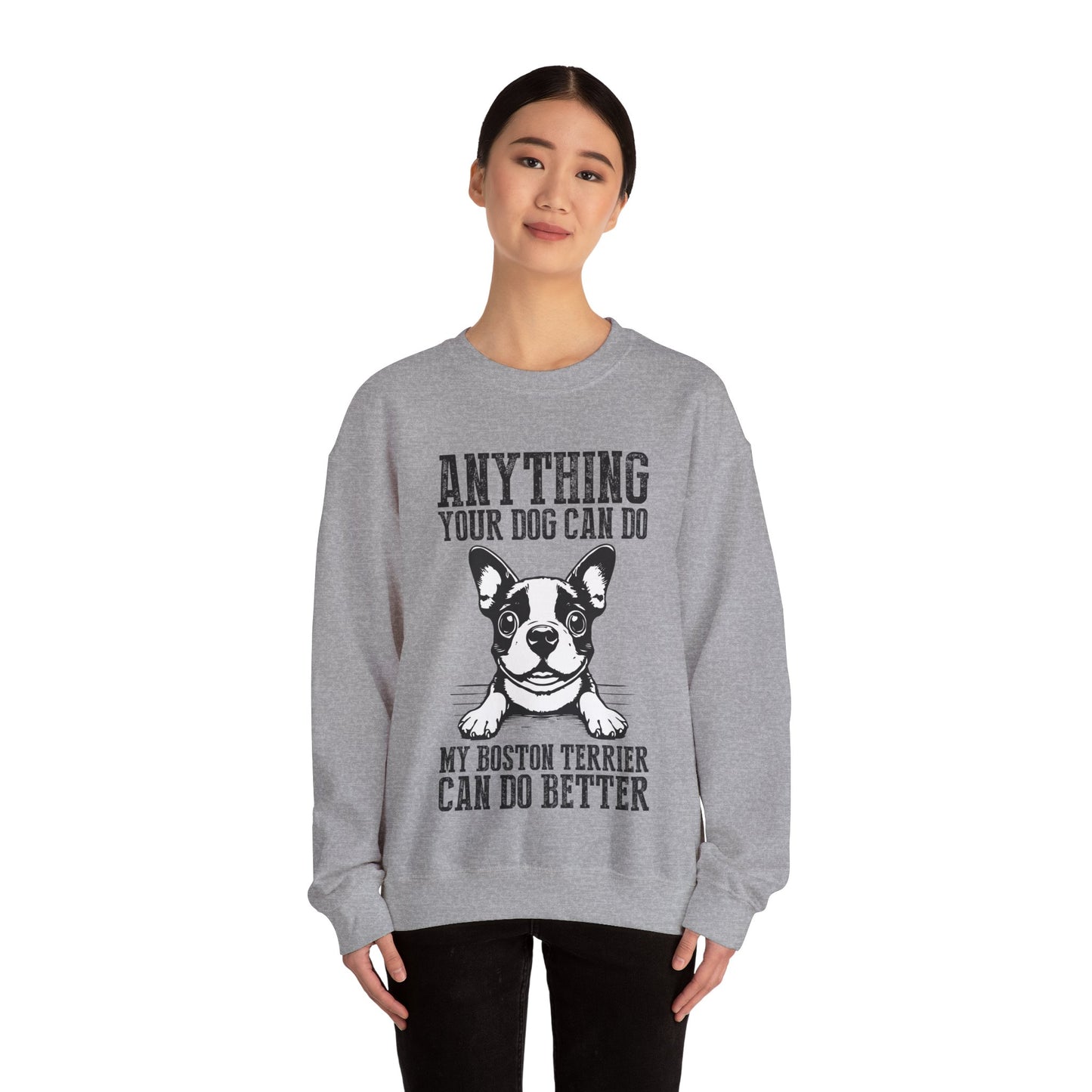 Lucy - Unisex Sweatshirt for Boston Terrier lovers