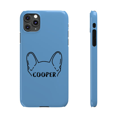 Custom iPhone Cases with Frenchie Name