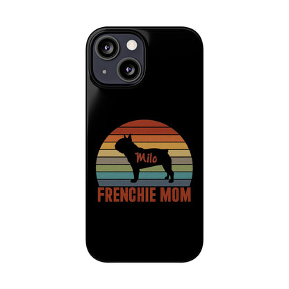 Frenchie Mom - Custom iPhone Cases with name