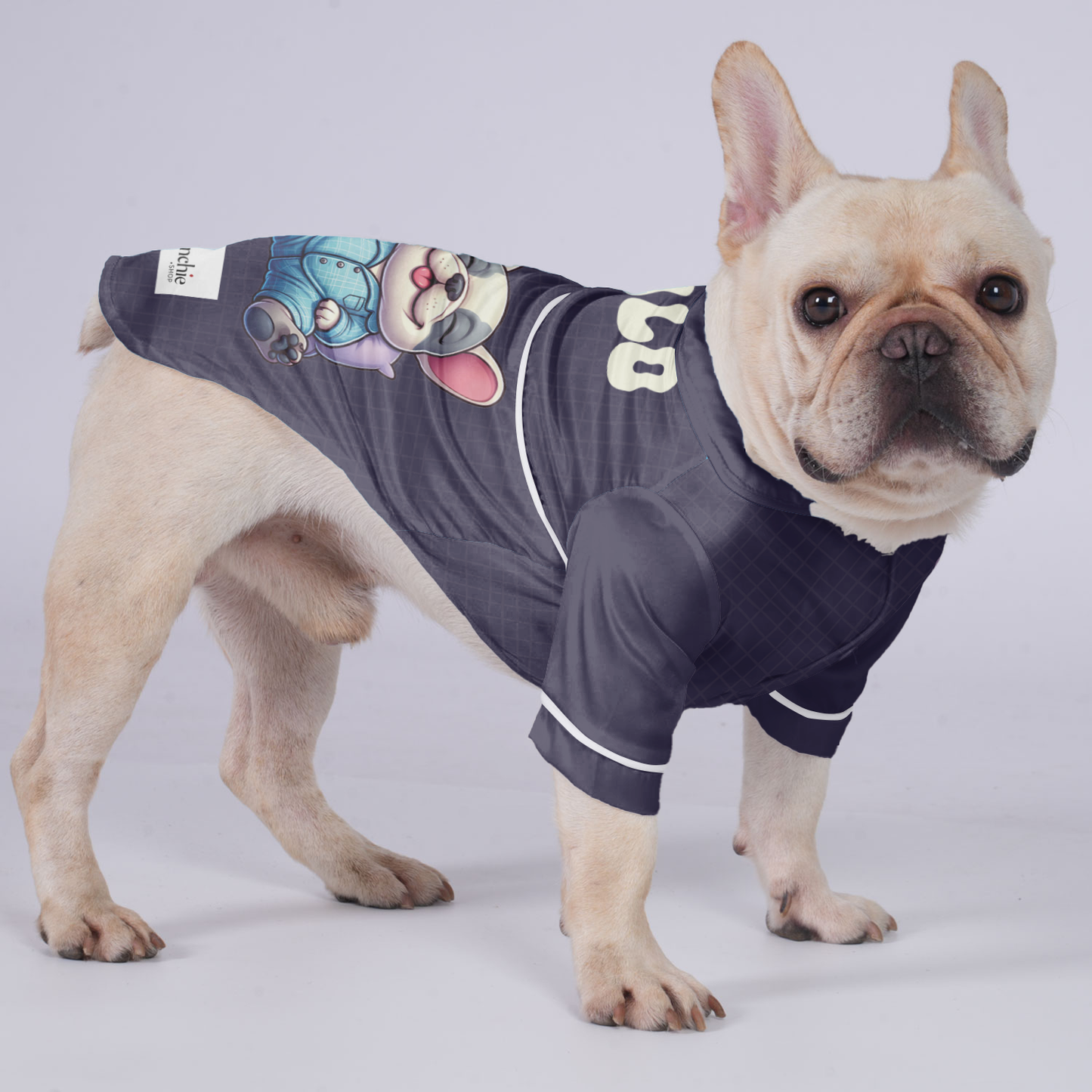 Personalized French Bulldog Pajamas with Your Frenchie's Name