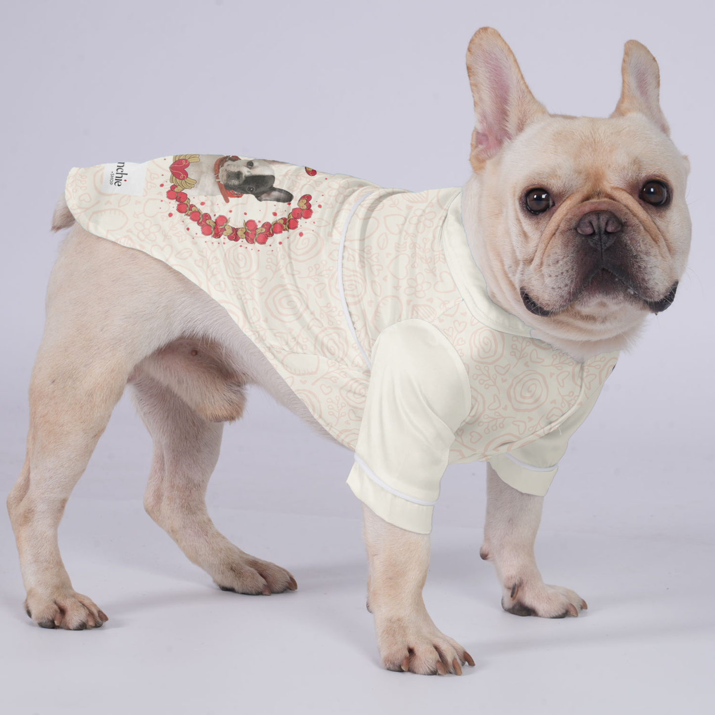 Custom French Bulldog Pajamas with Your Frenchie's Photo