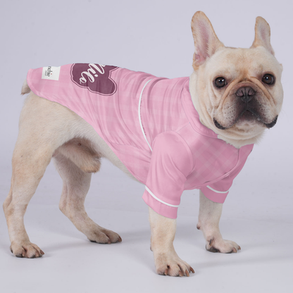 Custom French Bulldog Pajamas Featuring Your Dog's Name