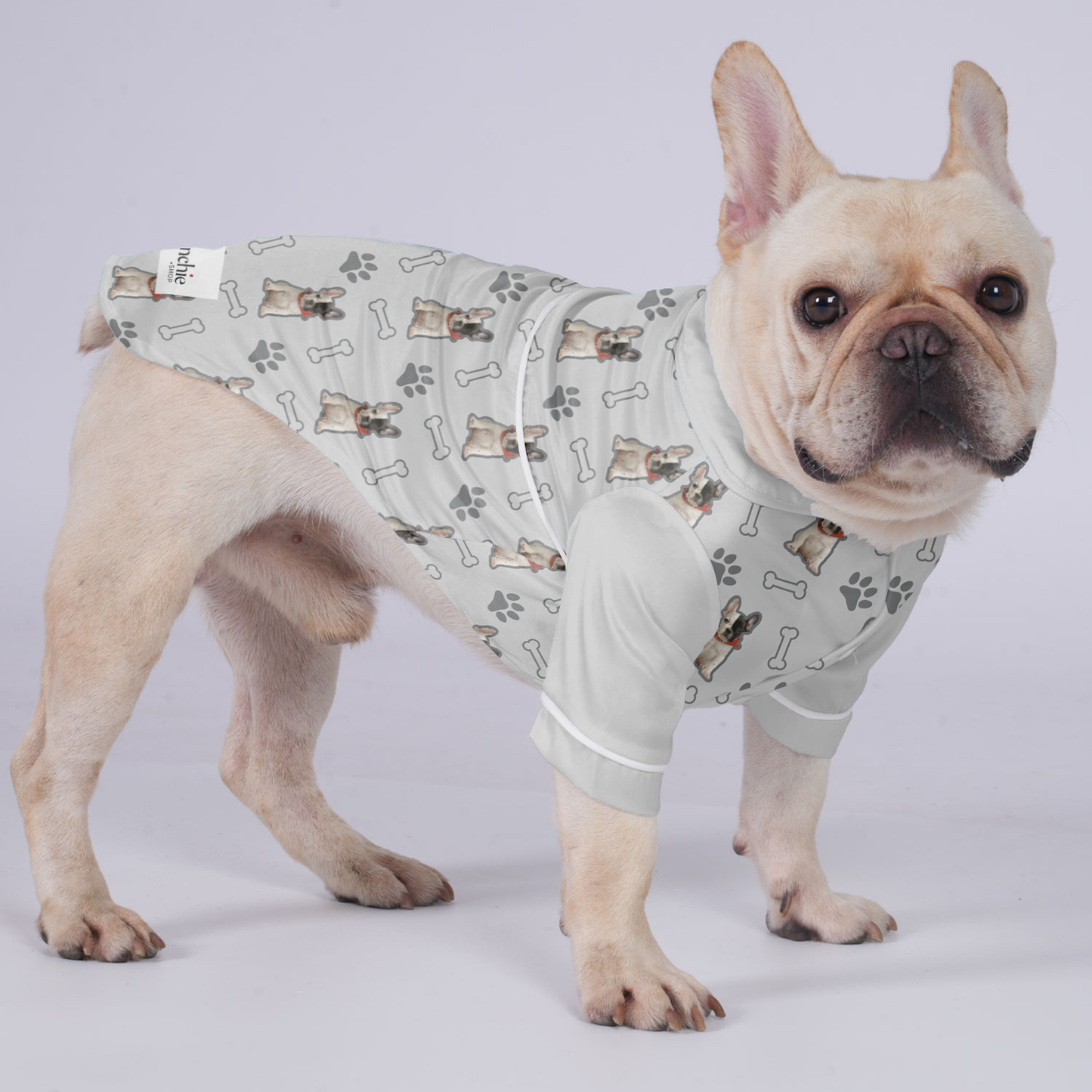 Personalized French Bulldog Pajamas with Your Frenchie's Image