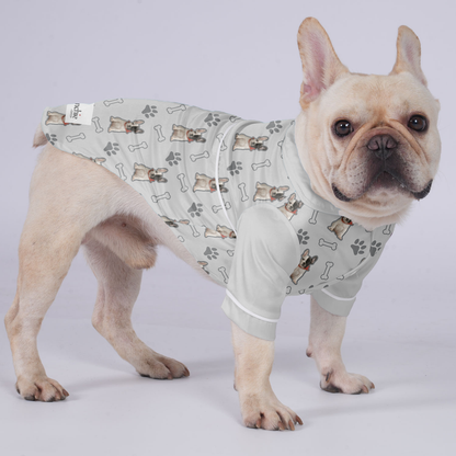 Personalized French Bulldog Pajamas with Your Frenchie's Image