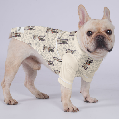 French Bulldog Pajamas Designed with Your Frenchie's Image