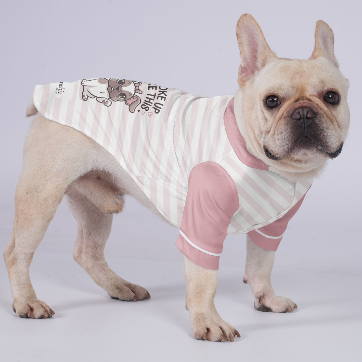 I Woke up like this - Pajamas for French bulldog