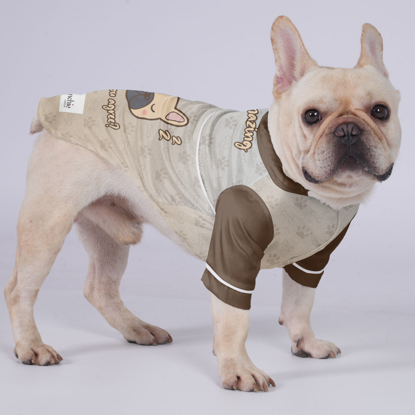 Sleeping is amazing,Don’t you agree? - Pajamas for French bulldog