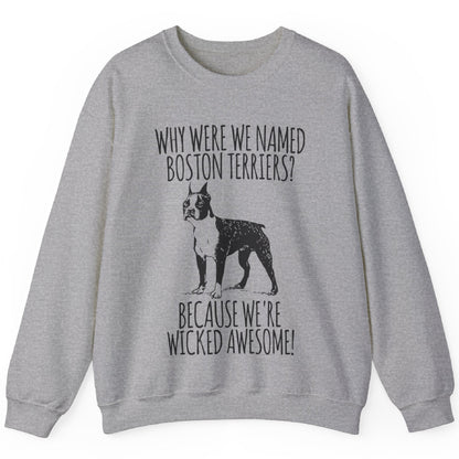 Rizzo  - Unisex Sweatshirt for Boston Terrier lovers