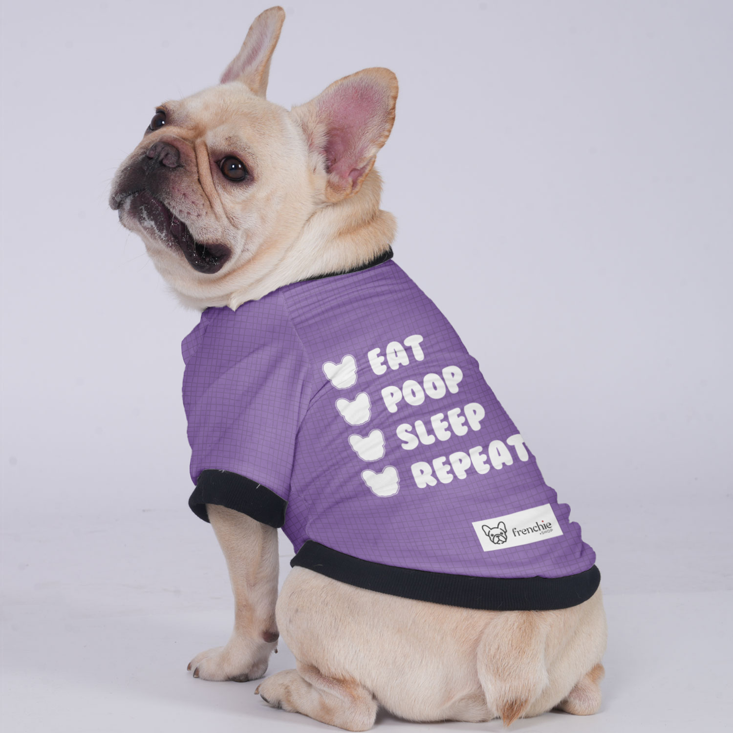 Eat,Poop,Sleep,Repeat - Jacket for French bulldog