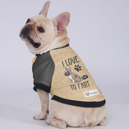 I love to fart  - Jacket for French bulldog