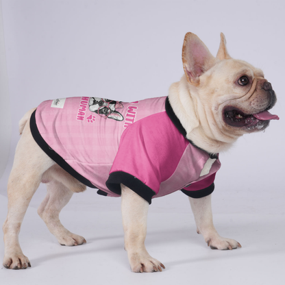 I'm with the human - Jacket for French bulldog