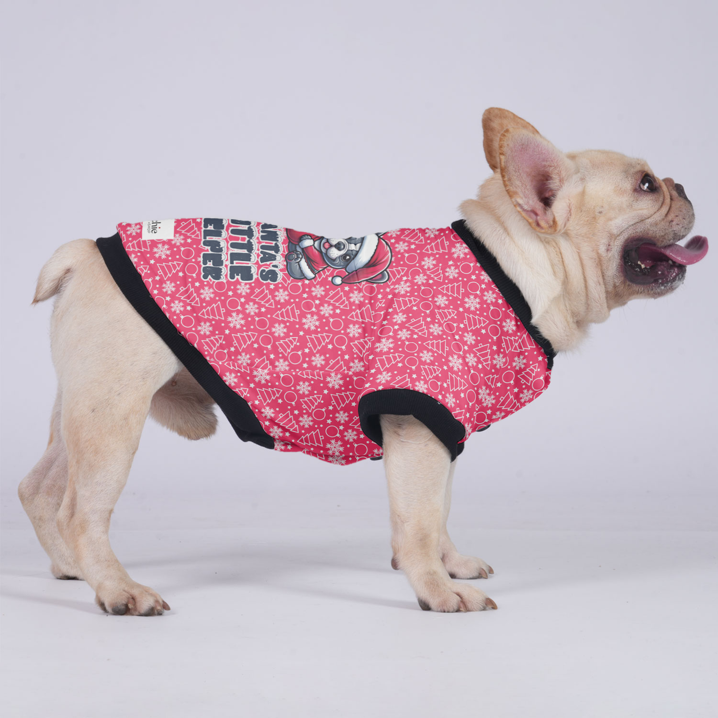 SANTA'S LITTLE HELPER - Jacket for French bulldog