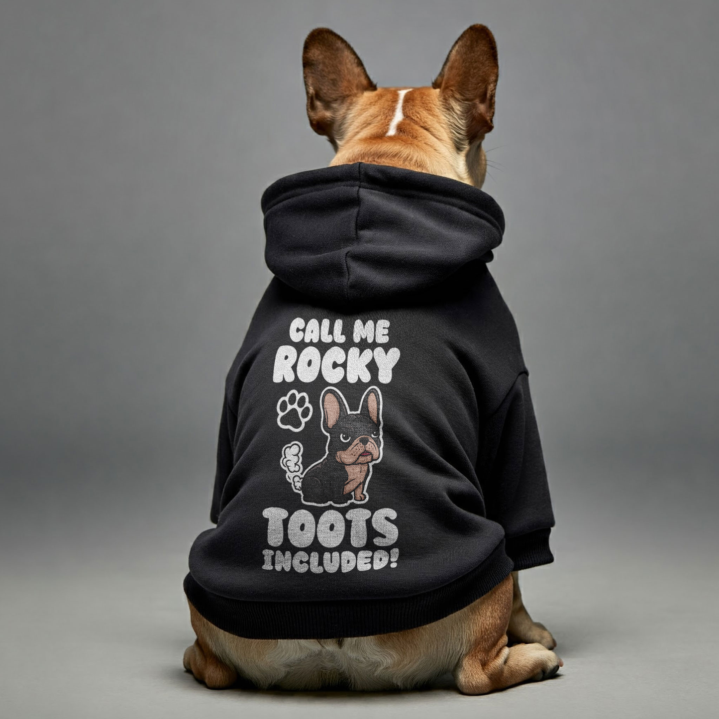 Personalized French Bulldog Hoodies with Funny Quotes and Custom Name – Stylish, Cozy, and Premium 100% Cotton