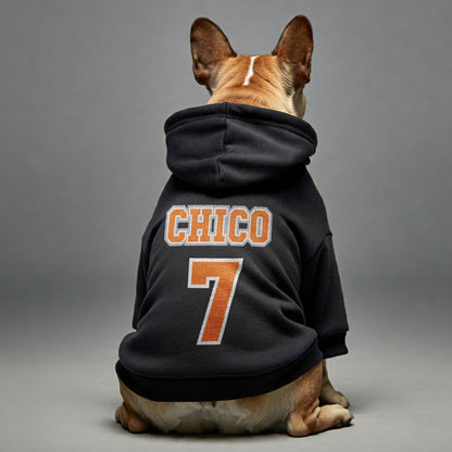 Personalized French Bulldog Hoodies with Custom Name and Number – Stylish, Cozy, and Premium 100% Cotton