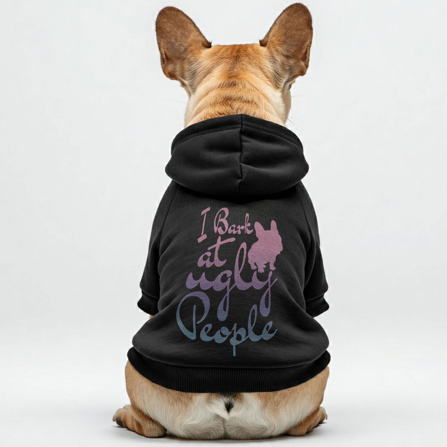 Ugly People - Personalized French Bulldog Hoodies with Funny Quotes – Stylish, Cozy, and Premium 100% Cotton