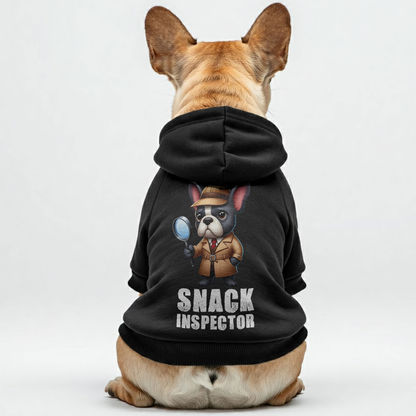 Snack Inspector - Personalized French Bulldog Hoodies with Funny Quotes – Stylish, Cozy, and Premium 100% Cotton