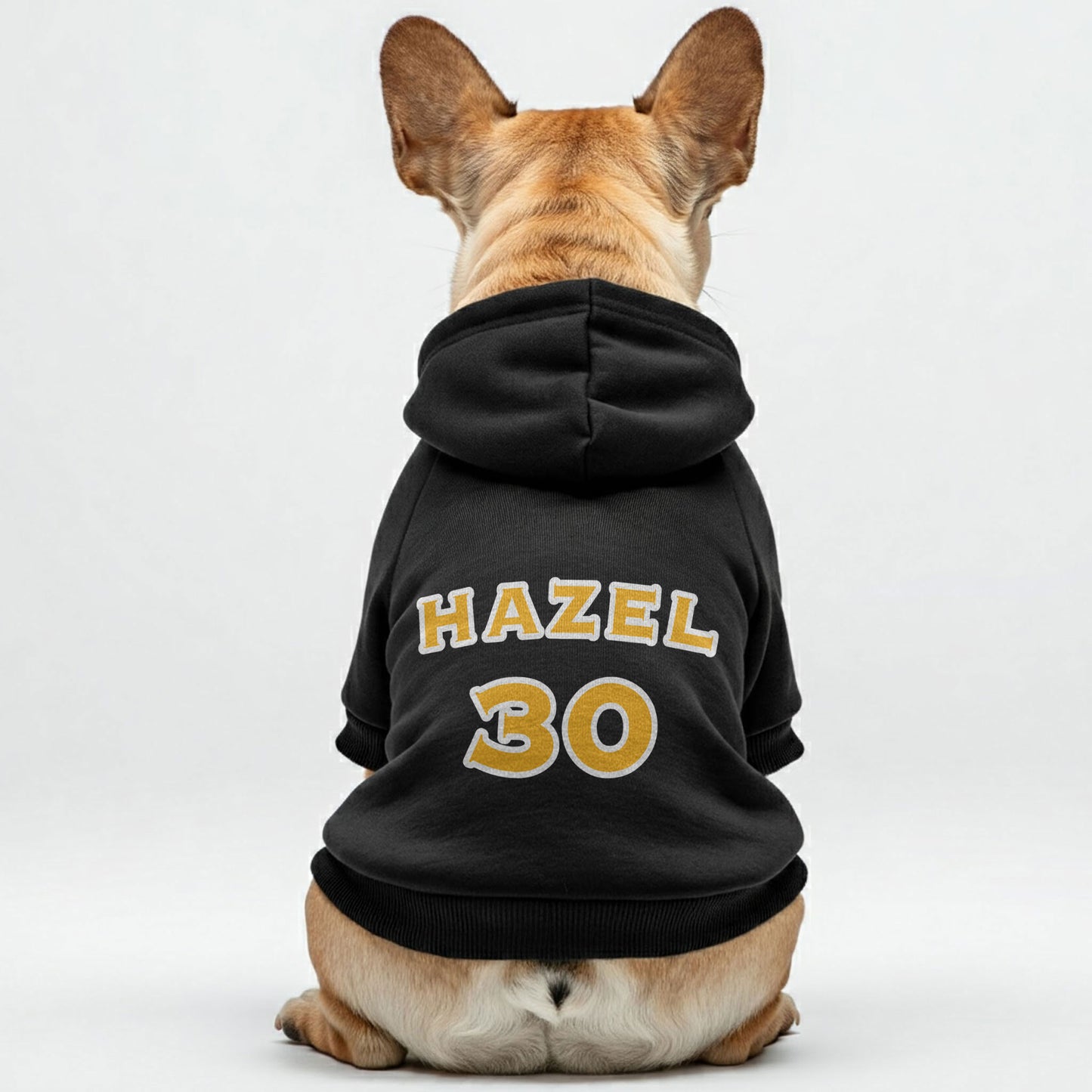 Personalized French Bulldog Hoodies with Custom Name and Number – Stylish, Cozy, and Premium 100% Cotton