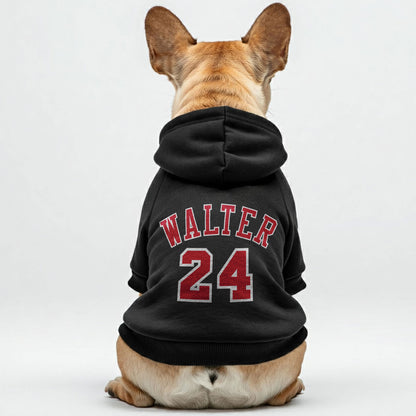 Personalized French Bulldog Hoodies with Custom Name and Number – Stylish, Cozy, and Premium 100% Cotton