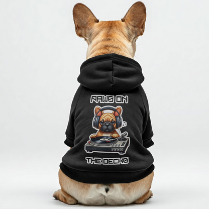 Paws on the Decks - Personalized French Bulldog Hoodies with Funny Quotes – Stylish, Cozy, and Premium 100% Cotton