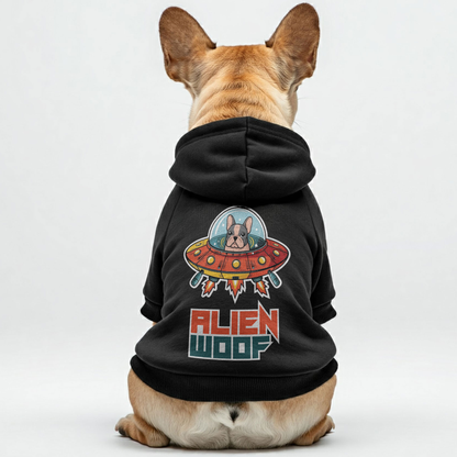 Alien Woof - Personalized French Bulldog Hoodies with Funny Quotes – Stylish, Cozy, and Premium 100% Cotton