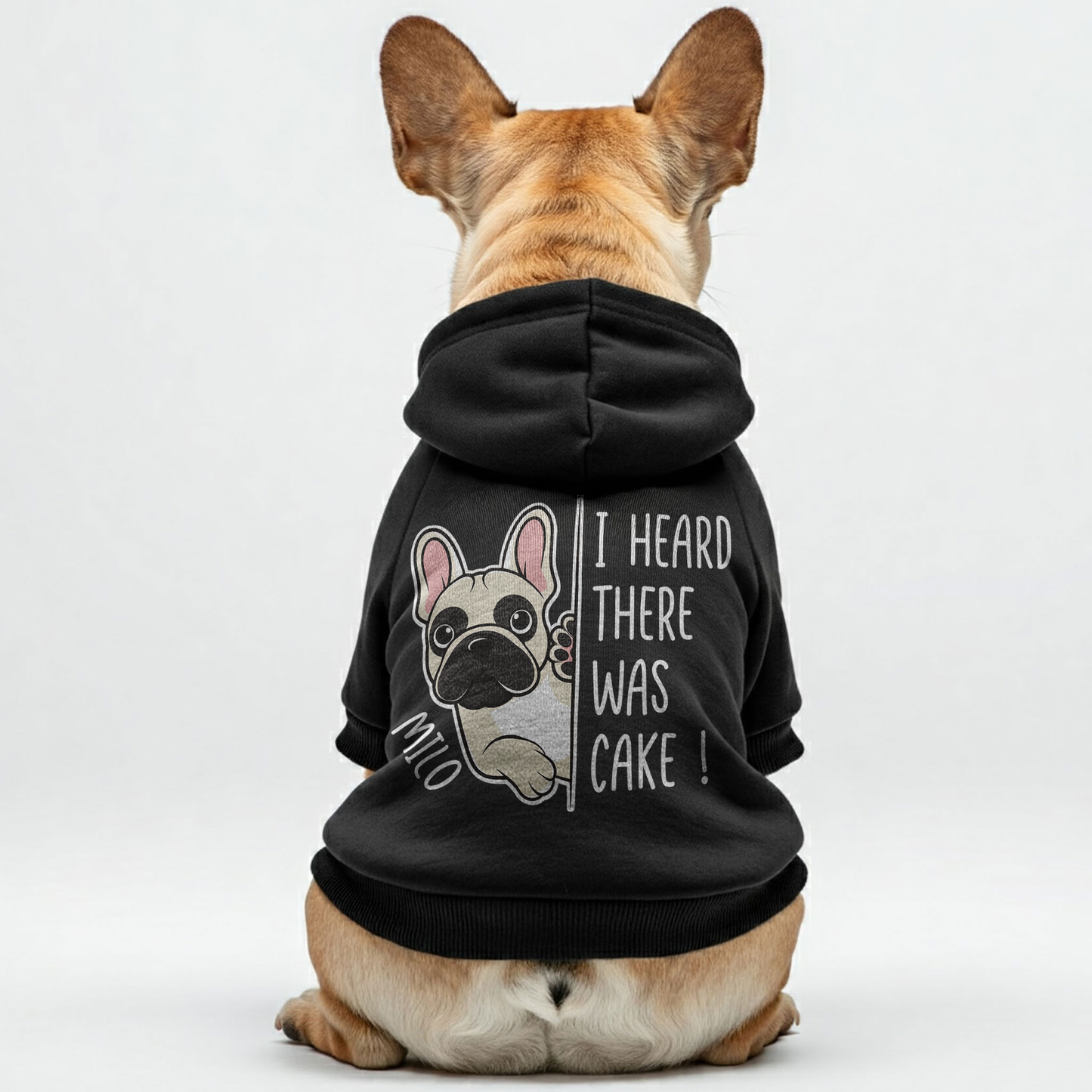 Personalized French Bulldog Hoodies with Funny Quotes and Custom Name – Stylish, Cozy, and Premium 100% Cotton