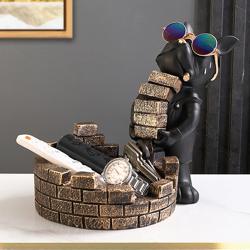 Builder-French-Bulldog-Statue - Elegant-Living-Room-Decor-Piece-www.frenchie.shop