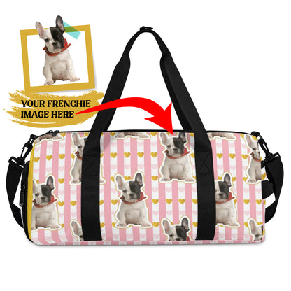 Personalized Gym Bag for Frenchie Lovers with Your Frenchie’s image