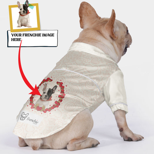 Custom French Bulldog Pajamas with Your Frenchie's Photo