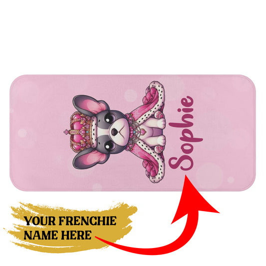 Personalized Frenchie Towel with Frenchie Name