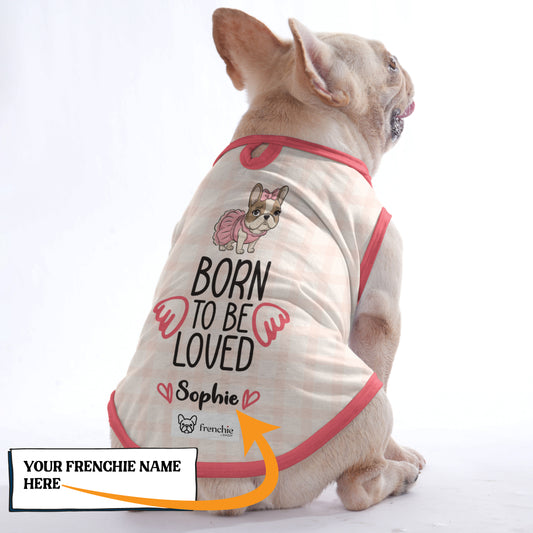 Personalized Shirt for Frenchies with Your Pup’s Name - Frenchie Shop Original