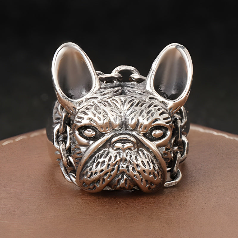 French Bulldog Jewelry French Bulldog Jewelry Sterling Silver French Bulldog 2024 Tie Tack Handmade Frenchie Jewelry FR31-TT