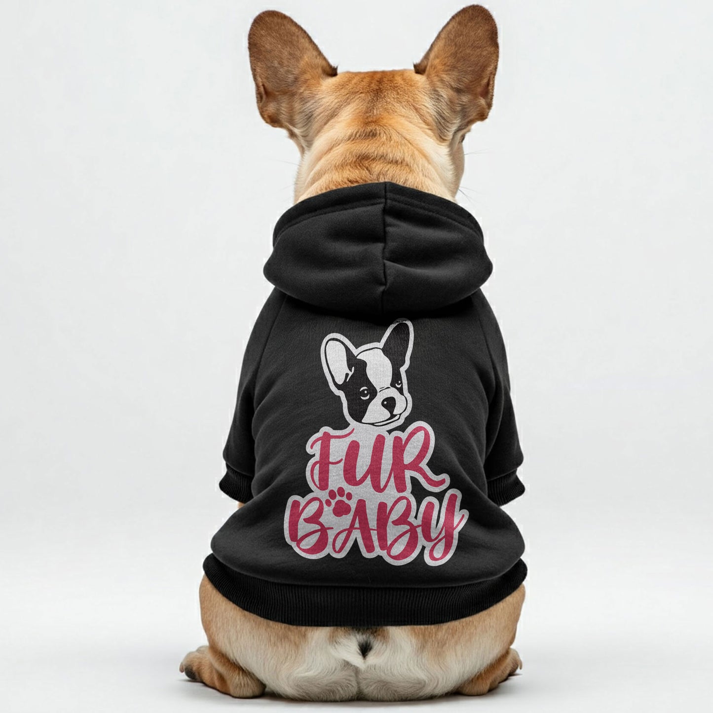 Fur Baby - Personalized French Bulldog Hoodies with Funny Quotes – Stylish, Cozy, and Premium 100% Cotton