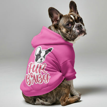 Fur Baby - Personalized French Bulldog Hoodies with Funny Quotes – Stylish, Cozy, and Premium 100% Cotton