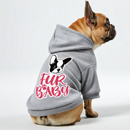 Fur Baby - Personalized French Bulldog Hoodies with Funny Quotes – Stylish, Cozy, and Premium 100% Cotton