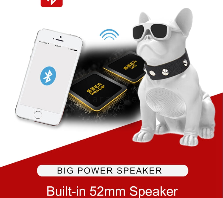 PupTunes French Bulldog Figurine Speaker