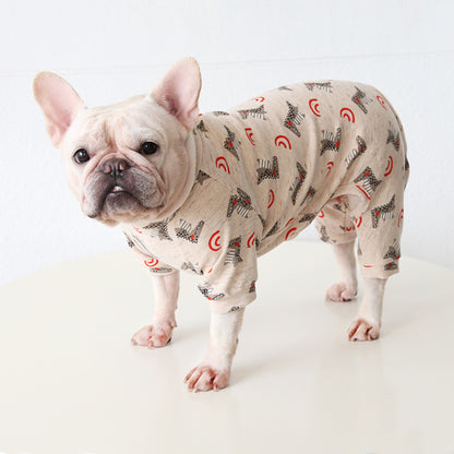 Frenchie-Pajamas-Cotton-Onesis-Suit-www.frenchie.shop