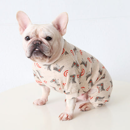 Frenchie-Pajamas-Cotton-Onesis-Suit-www.frenchie.shop