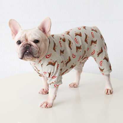 Frenchie-Pajamas-Cotton-Onesis-Suit-www.frenchie.shop