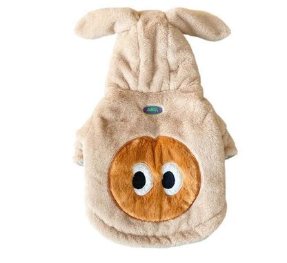 FrostWrap Frenchie Winter Jacket Thickened Plush Hibernation Sweater