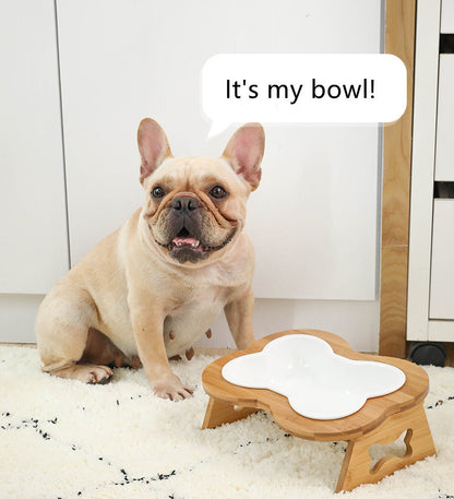 BoneSecure-Frenchie-Bowl-Anti-Overturning-Ceramic-Bowl-in-Bone-Shape-www.frenchie.shop