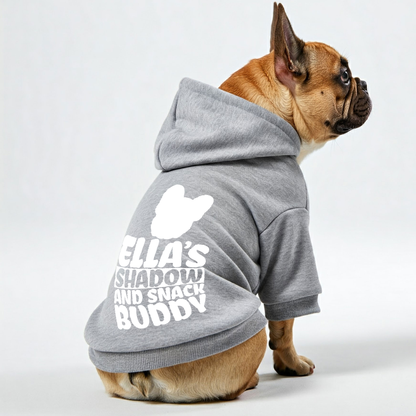 Personalized French Bulldog Hoodies with Owner's Name and Funny Quotes – Stylish, Cozy, and Premium 100% Cotton