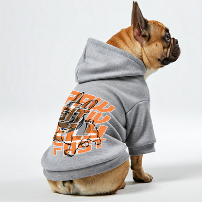 Pawsitively Fast - Personalized French Bulldog Hoodies with Funny Quotes – Stylish, Cozy, and Premium 100% Cotton