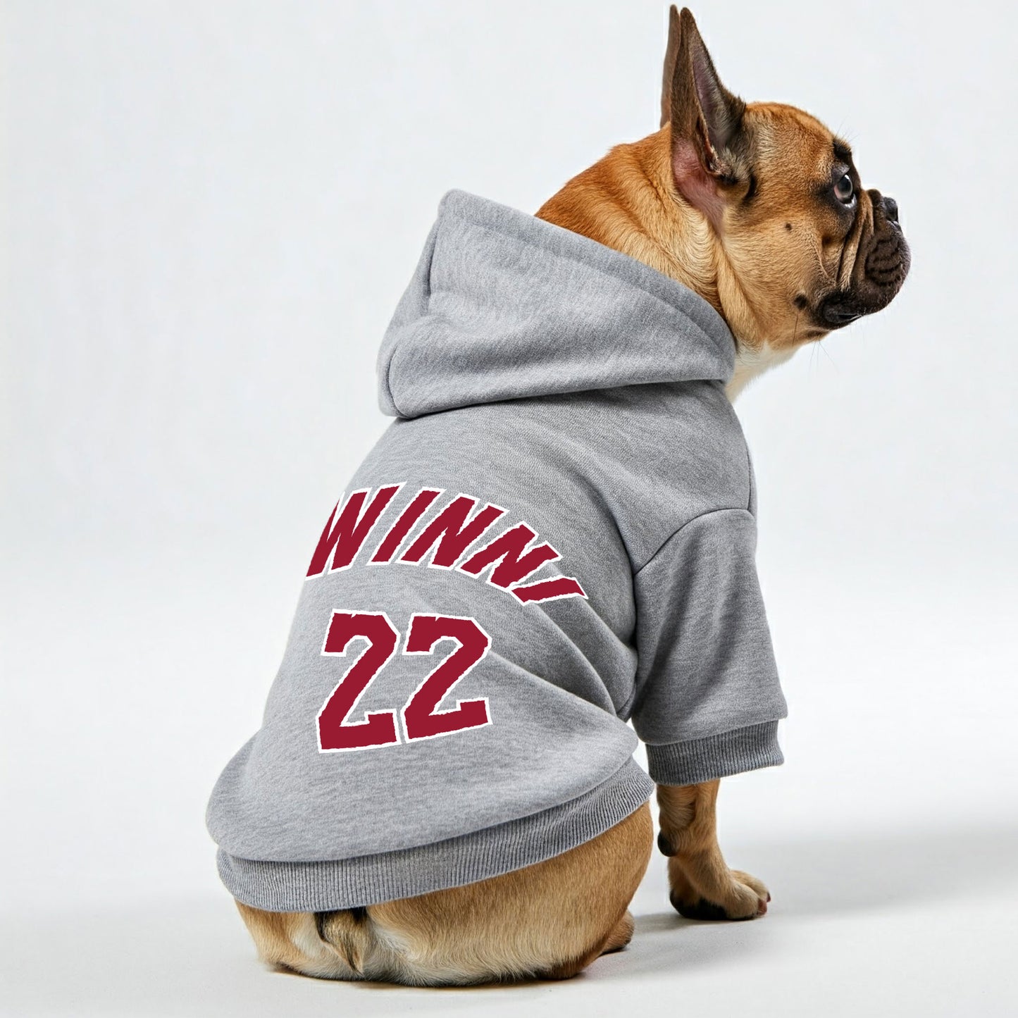 Personalized French Bulldog Hoodies with Custom Name and Number – Stylish, Cozy, and Premium 100% Cotton