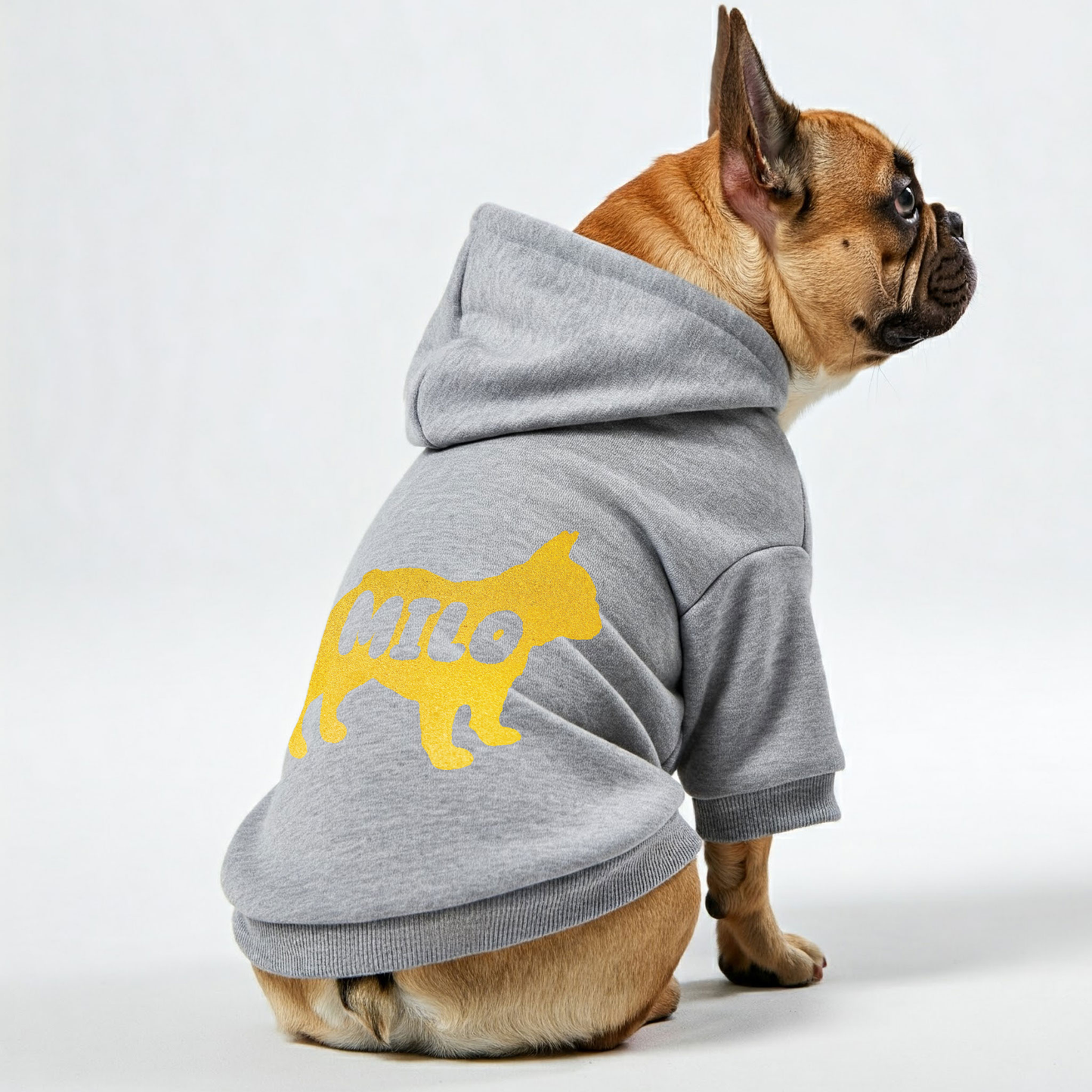 Personalized French Bulldog Hoodies with Funny Quotes and Custom Name – Stylish, Cozy, and Premium 100% Cotton