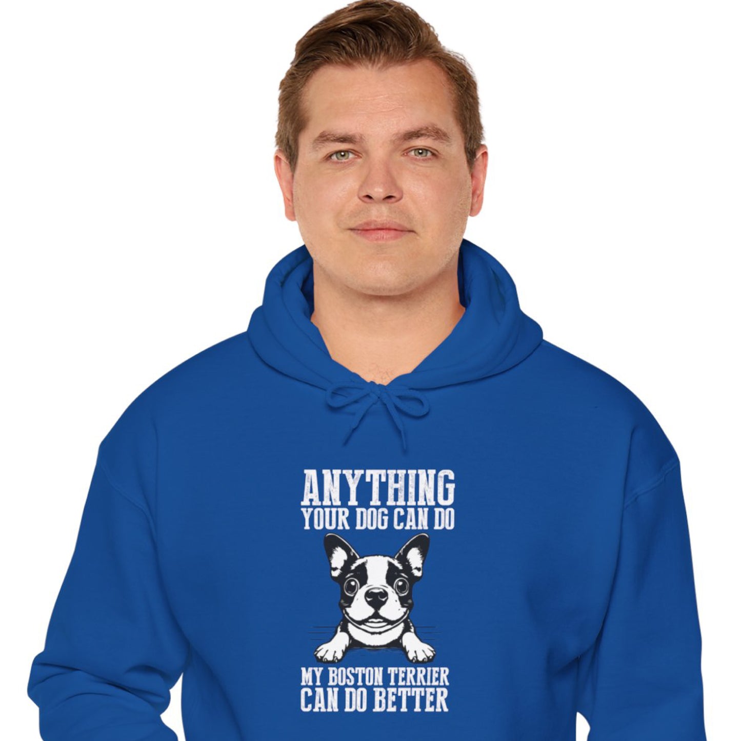 Lizzie - Unisex Hoodie for Boston Terrier lovers