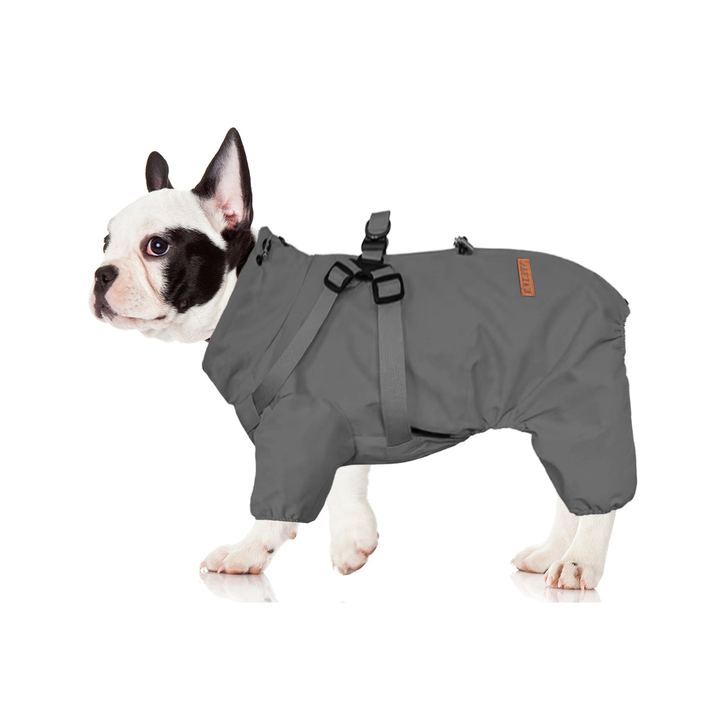 HydroHug-Frenchie-Raincoat-with-Built-in-Harness-Waterproof-Reflective-All-in-One-Dog-Jacket-www.frenchie.shop