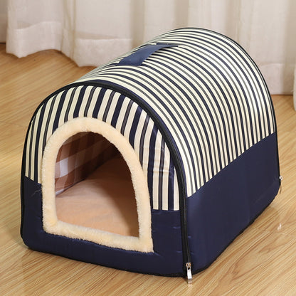 SnugglePaws-Indoor-Frenchie-House-Nest-with-Mat-Snuggle-Up-in-Style-and-Comfort-www.frenchie.shop